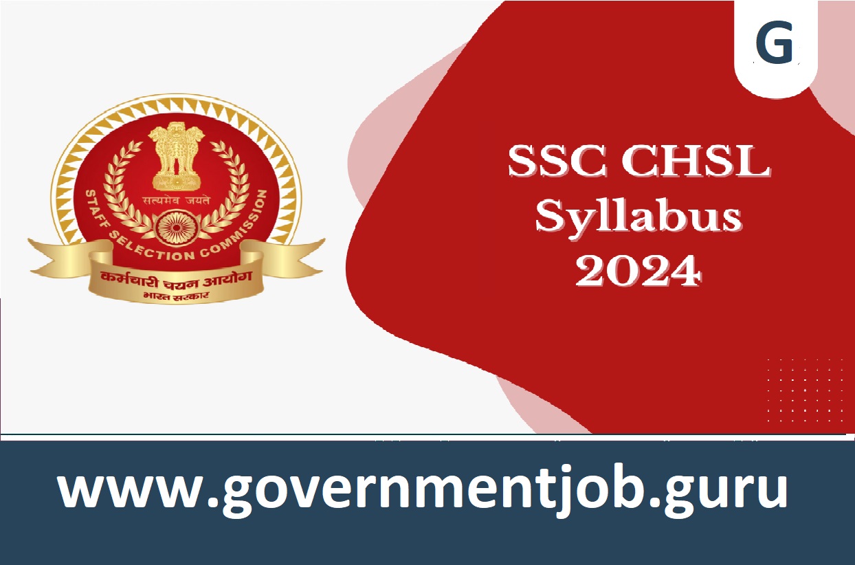 SSC CHSL Syllabus in Hindi 2024 सीएचएसएल  सिलेबस और परीक्षा पैटर्न