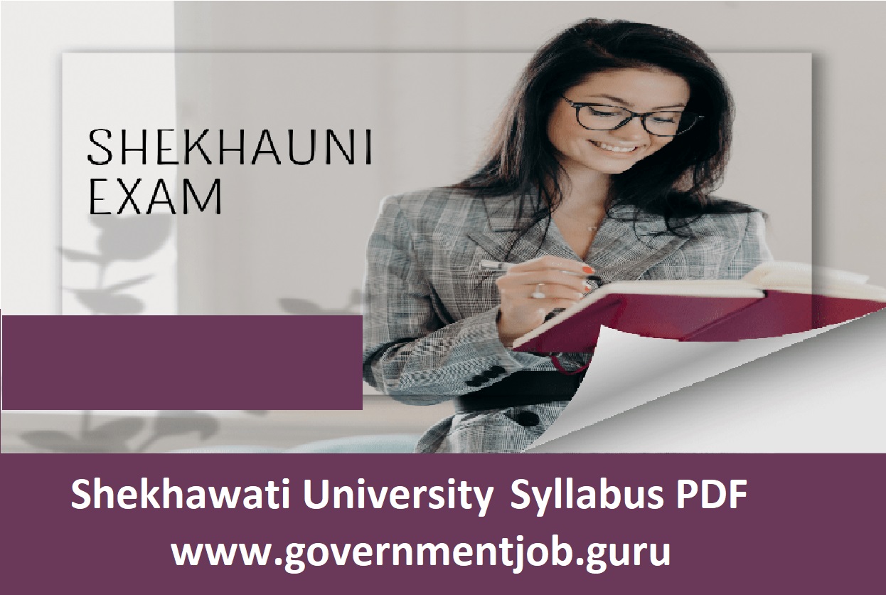 Shekhawati University Syllabus